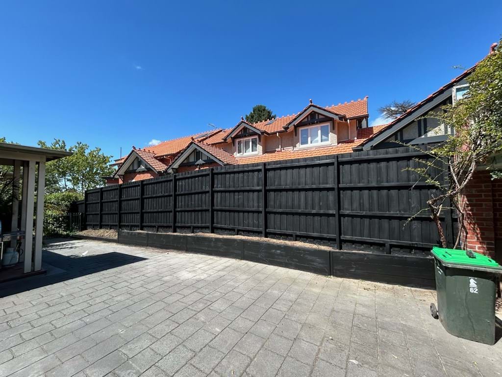 Fence Spray Painting