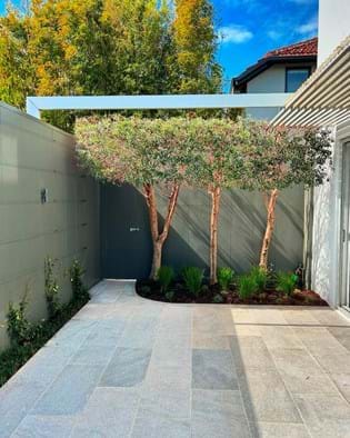 Fantasy granite paving